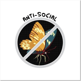 Anti-Social Social Club : Anti-Social Butterfly Edition Posters and Art